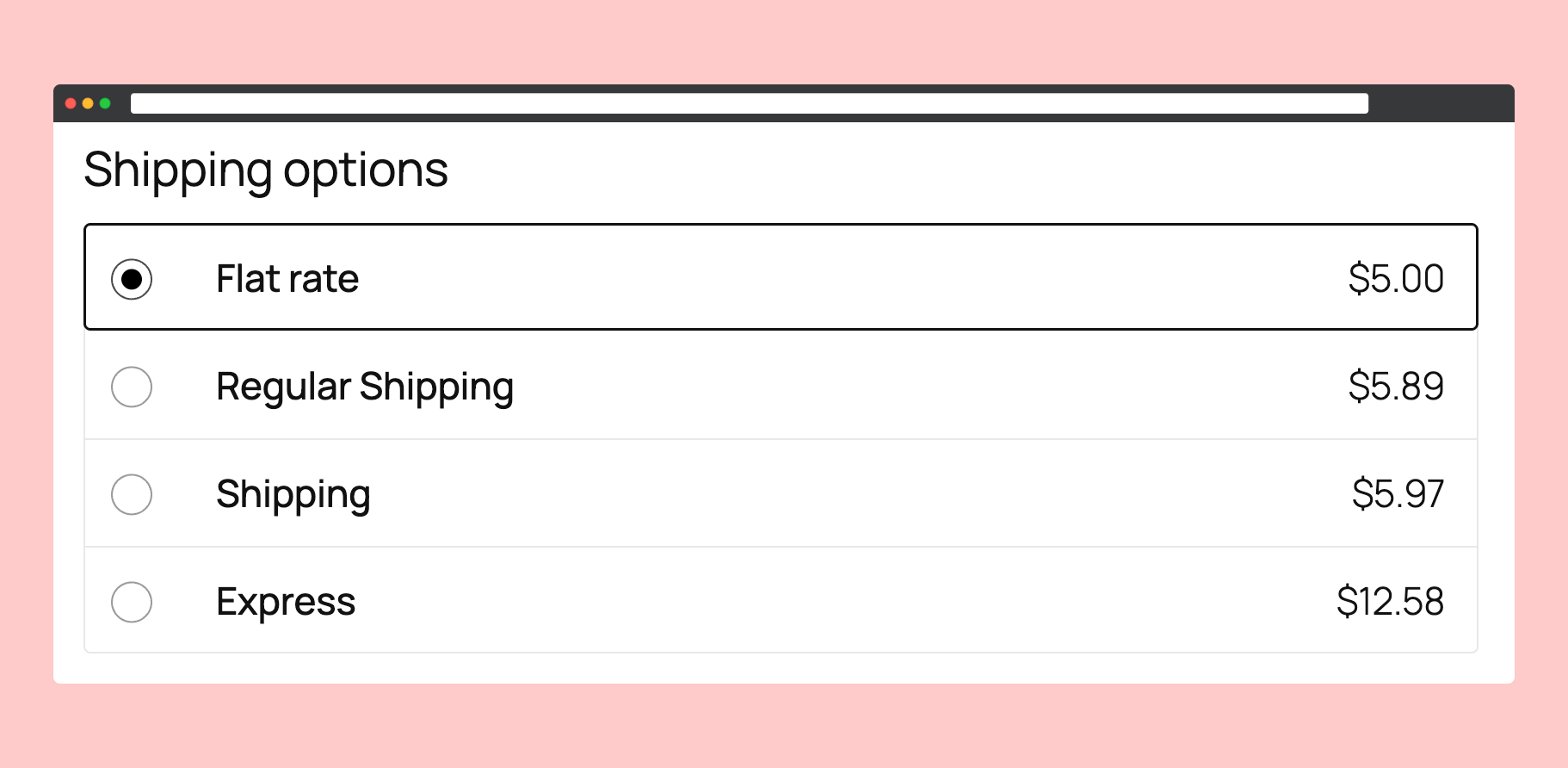 Before RuleHook WooCommerce checkout screenshot showing conflicting rates